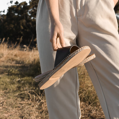 Espadrille One band mule