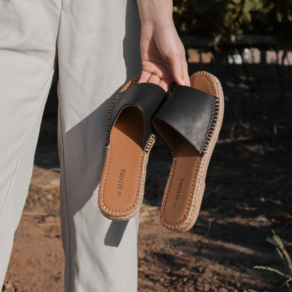 Espadrille One band mule