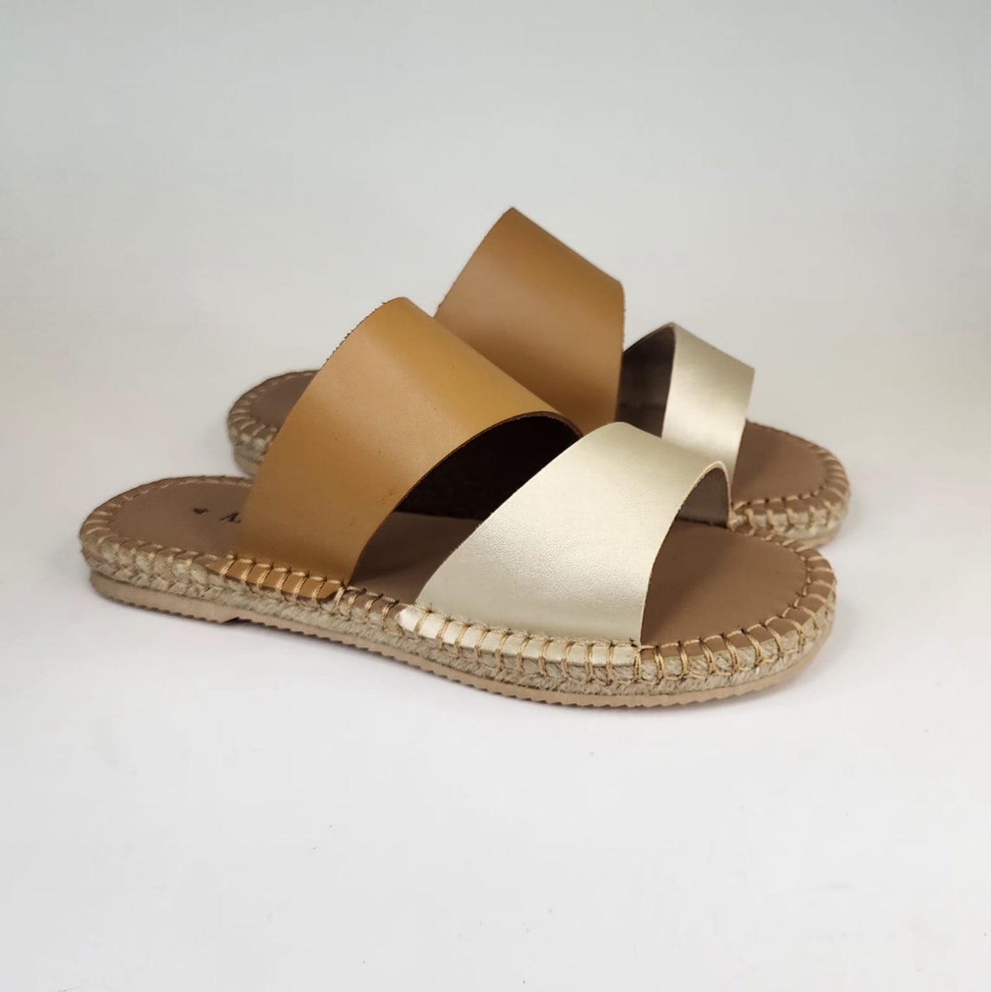 Espadrille Asymmetrical Double Strap - ALDORA - Espadrille Asymmetrical Double Strap - ALDORA