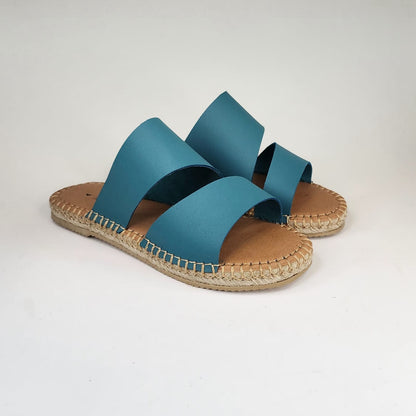 Espadrille Asymmetrical Double Strap - ALDORA - Espadrille Asymmetrical Double Strap - ALDORA