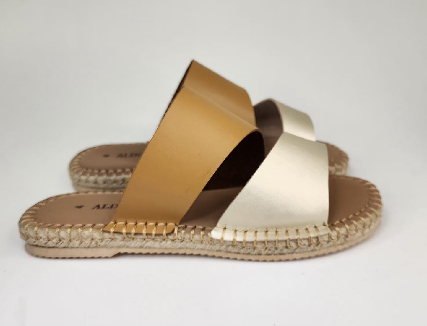 Espadrille Asymmetrical Double Strap - ALDORA - Espadrille Asymmetrical Double Strap - ALDORA