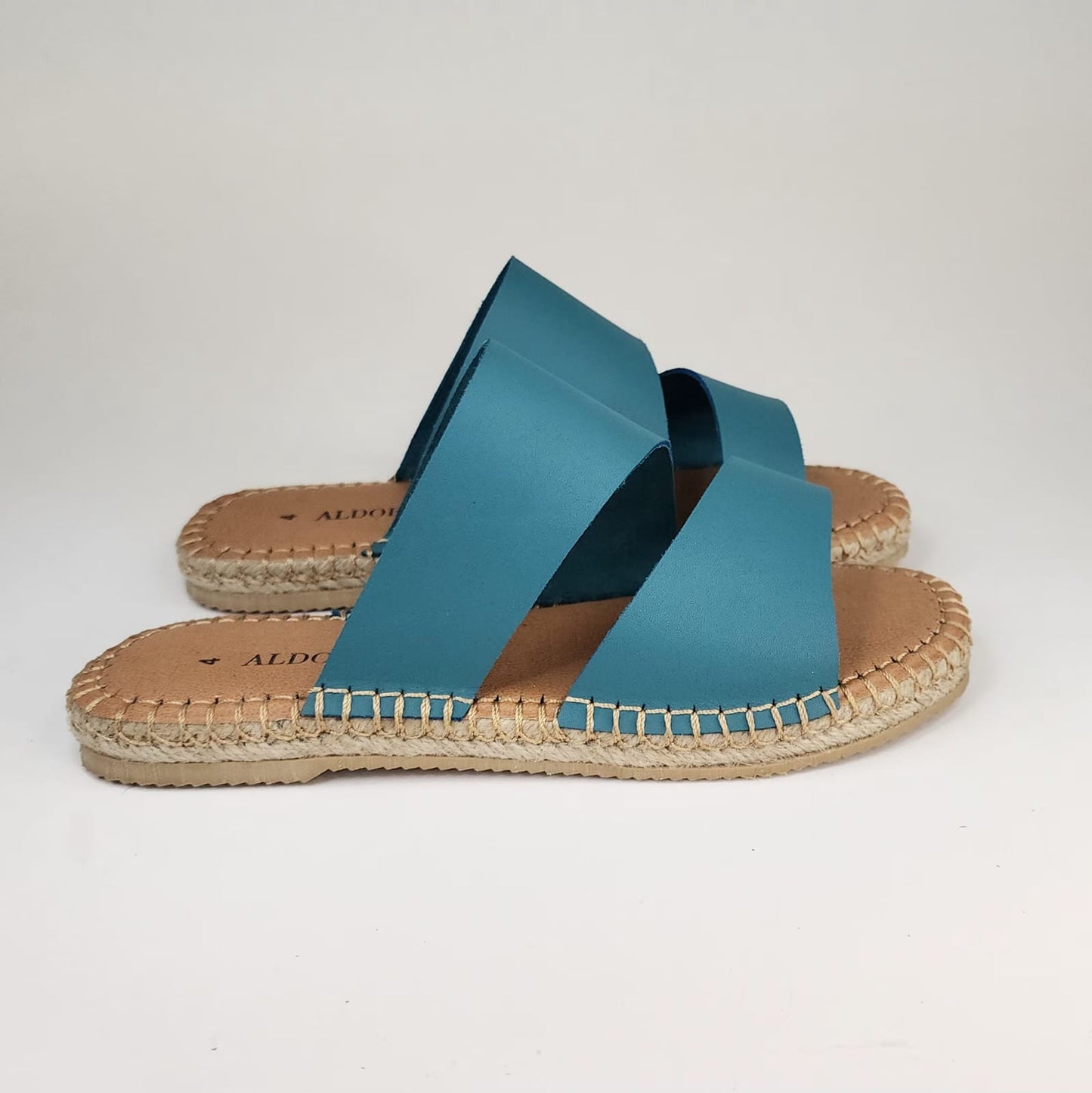 Espadrille Asymmetrical Double Strap - ALDORA - Espadrille Asymmetrical Double Strap - ALDORA