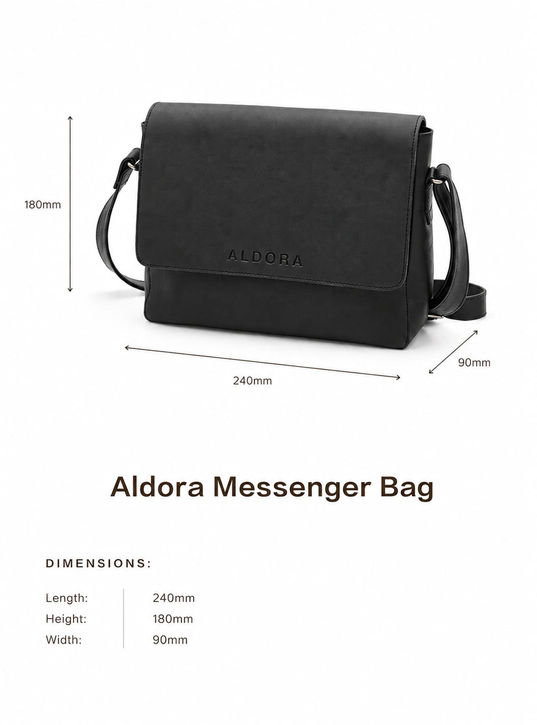 Aldora Messenger Bag