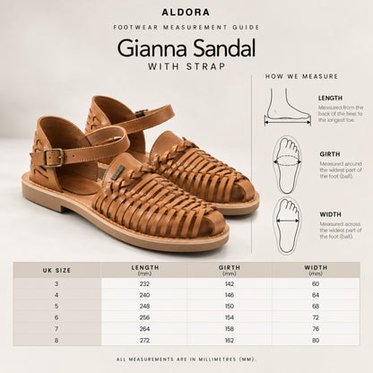 Gianna Sandal - With Strap